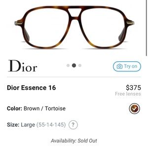 Dior Essence 16 Glasses - Aviator